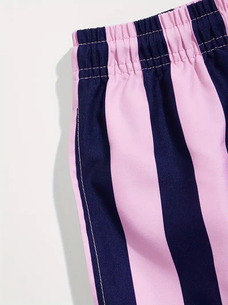 Cabana Stripe Swim Shorts