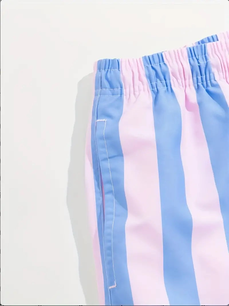 Cabana Stripe Swim Shorts