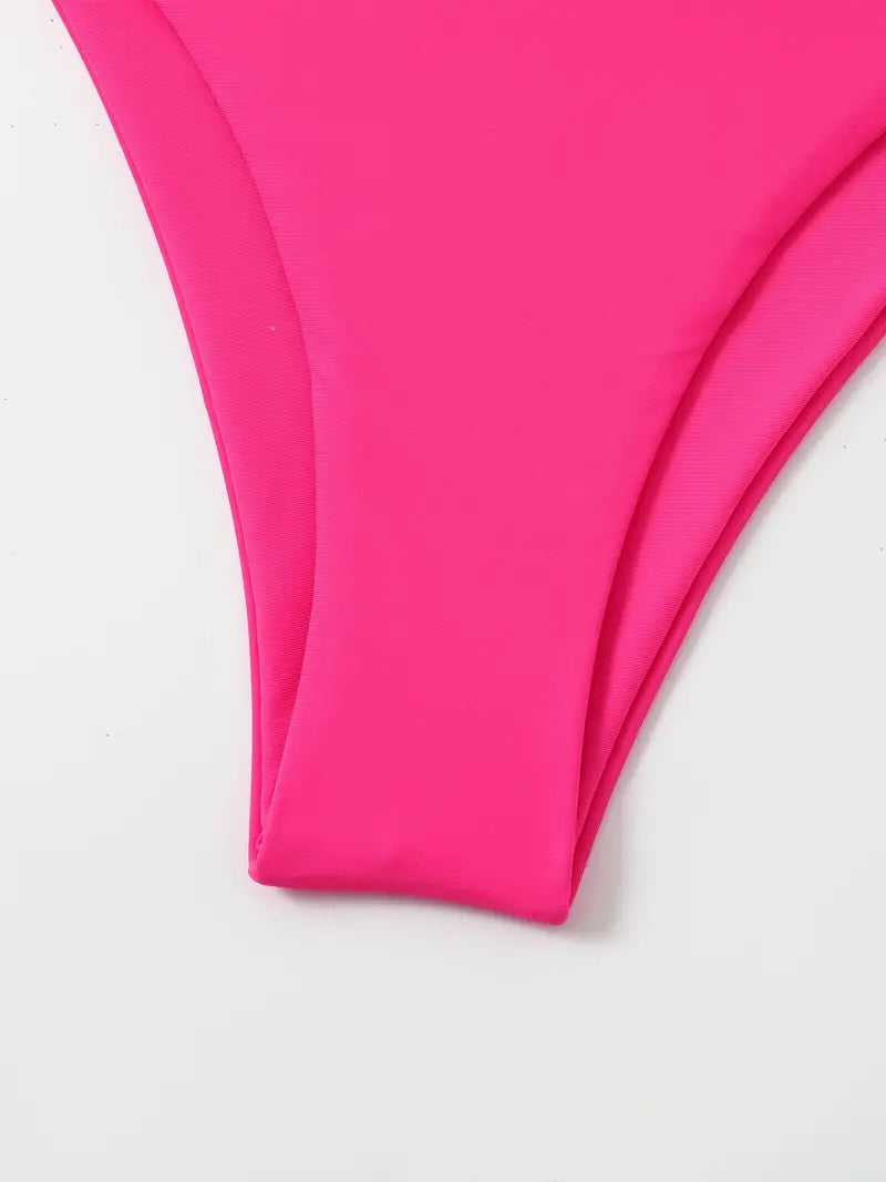 Two-Piece Triangle String Cheeky Bikini