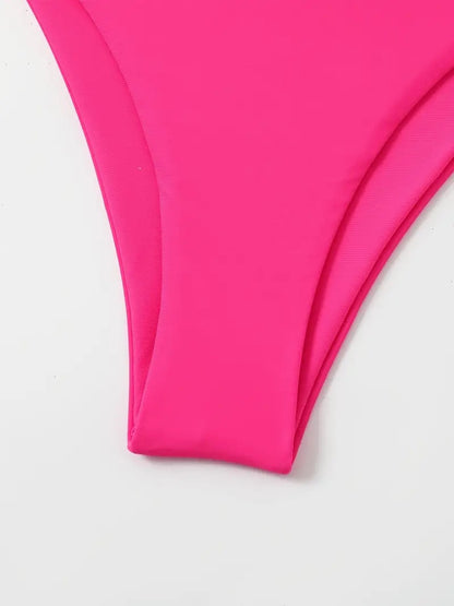 Two-Piece Triangle String Cheeky Bikini