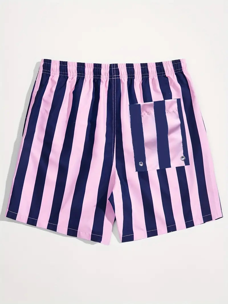 Cabana Stripe Swim Shorts