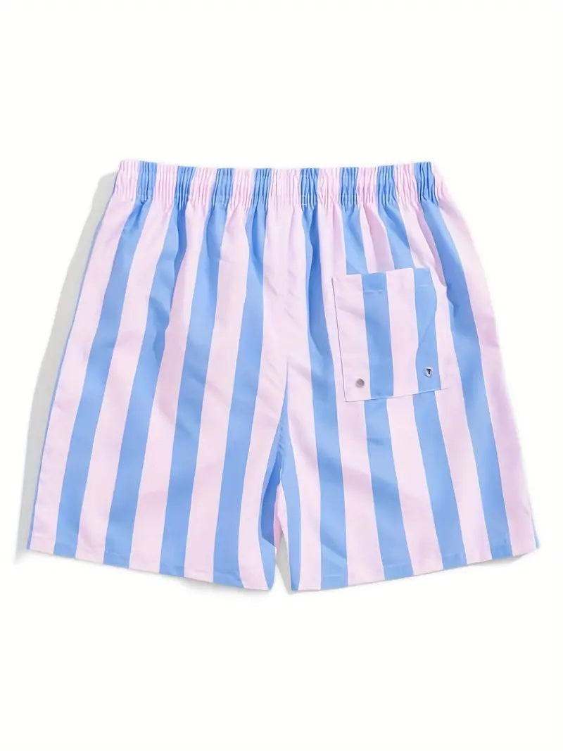 Cabana Stripe Swim Shorts
