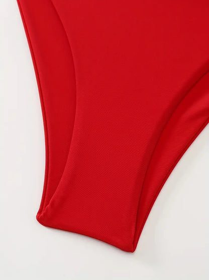 Two-Piece Triangle String Cheeky Bikini