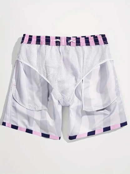 Cabana Stripe Swim Shorts