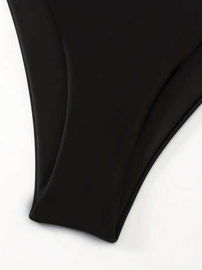 Two-Piece Triangle String Cheeky Bikini